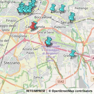 Mappa Centro Commerciale, 24050 Orio al Serio BG, Italia (3.0205)