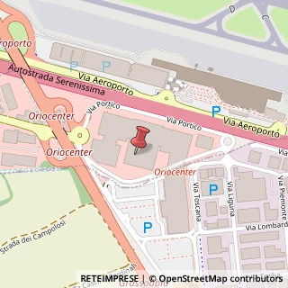 Mappa Via Aeroporto, 13, 24050 Orio al Serio, Bergamo (Lombardia)