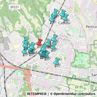 Mappa Via Generale Lamarmora, 20821 Meda MB, Italia (0.776)
