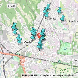 Mappa Via Generale Lamarmora, 20821 Meda MB, Italia (0.882)