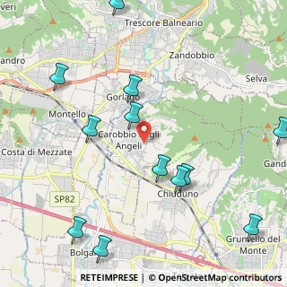 Mappa Via Campolungo, 24060 Carobbio degli Angeli BG, Italia (2.59667)