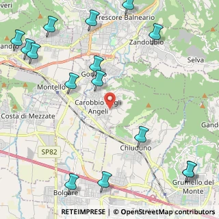 Mappa Via Campolungo, 24060 Carobbio degli Angeli BG, Italia (3.1)