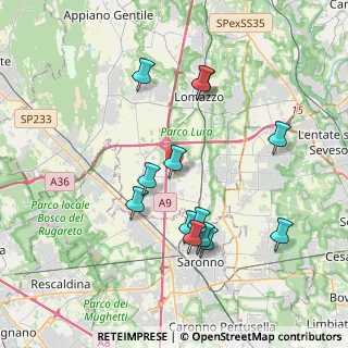 Mappa Via Dell'Artigianato, 22078 Turate CO, Italia (3.71)