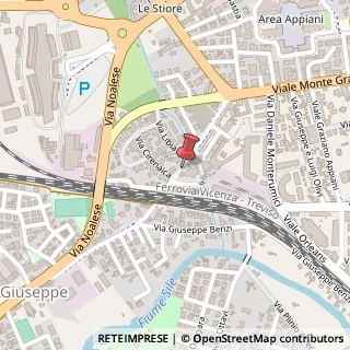 Mappa Viale XV Luglio, 89, 31100 Treviso, Treviso (Veneto)