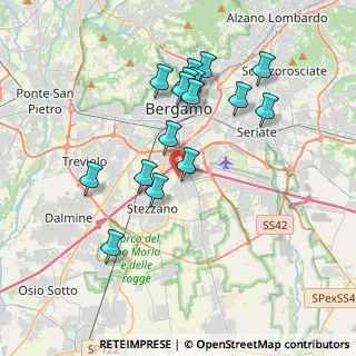 Mappa Via Michelangelo Buonarroti, 24052 Azzano San Paolo BG, Italia (3.49813)