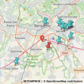 Mappa Via Michelangelo Buonarroti, 24052 Azzano San Paolo BG, Italia (4.86545)