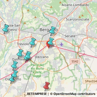 Mappa Via Michelangelo Buonarroti, 24052 Azzano San Paolo BG, Italia (5.54273)