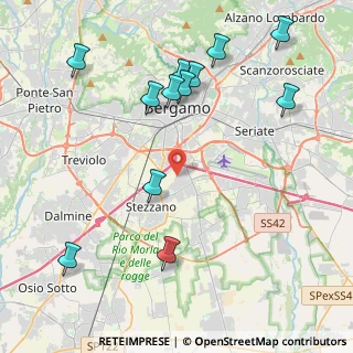 Mappa Via Michelangelo Buonarroti, 24052 Azzano San Paolo BG, Italia (4.80833)