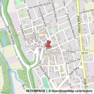 Mappa Via Camillo Benso Conte di Cavour, 1, 21050 Gorla Maggiore, Varese (Lombardia)