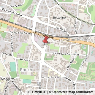 Mappa Via A. Sciesa, 8, 21013 Gallarate, Varese (Lombardia)