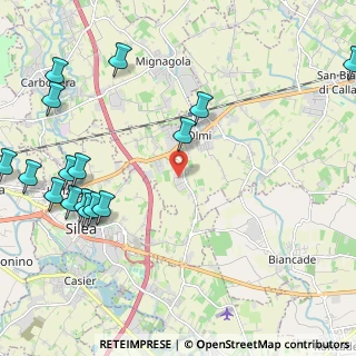 Mappa Via Aquileia, 31048 San Biagio di Callalta TV, Italia (2.86375)