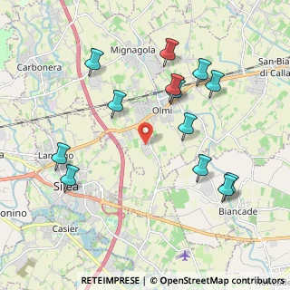 Mappa Via Aquileia, 31048 San Biagio di Callalta TV, Italia (2.14231)