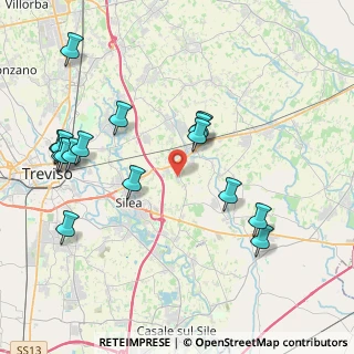 Mappa Via Aquileia, 31048 San Biagio di Callalta TV, Italia (4.48063)