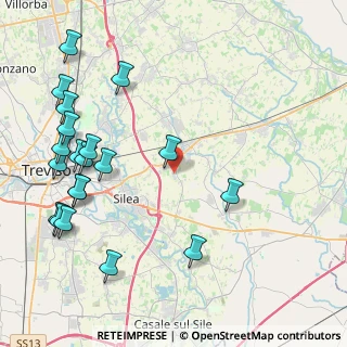 Mappa Via Aquileia, 31048 San Biagio di Callalta TV, Italia (5.2515)