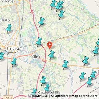 Mappa Via Aquileia, 31048 San Biagio di Callalta TV, Italia (6.6965)