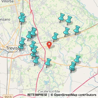 Mappa Via Aquileia, 31048 San Biagio di Callalta TV, Italia (4.4055)