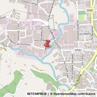 Mappa Via Gioacchino Rossini, 28, 24060 Credaro, Bergamo (Lombardia)