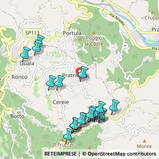 Mappa Via Diagonale, 13835 Pratrivero BI, Italia (1.229)