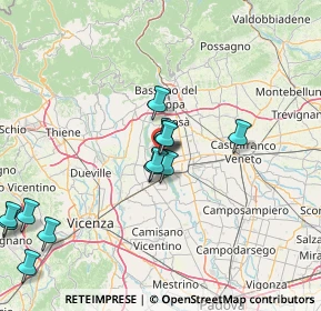 Mappa Via della Fornace, 35013 Cittadella PD, Italia (15.64846)