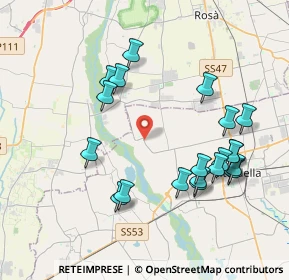 Mappa Via della Fornace, 35013 Cittadella PD, Italia (4.061)