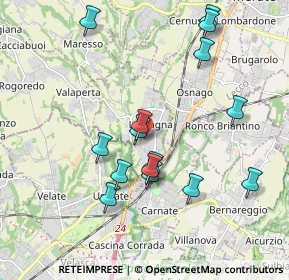 Mappa Via Aldo Moro, 23871 Lomagna LC, Italia (1.92933)