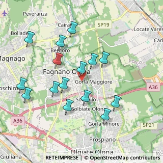 Mappa Via Giacomo Puccini, 21054 Fagnano Olona VA, Italia (1.94133)