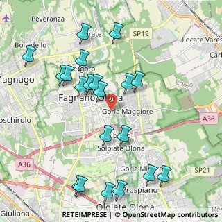 Mappa Via Giacomo Puccini, 21054 Fagnano Olona VA, Italia (2.256)