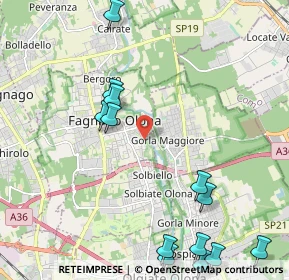 Mappa Via Giacomo Puccini, 21054 Fagnano Olona VA, Italia (2.72923)