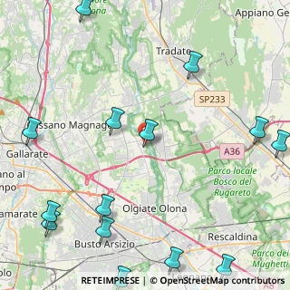 Mappa Via Giacomo Puccini, 21054 Fagnano Olona VA, Italia (6.41714)