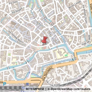 Mappa Via Giuseppe Toniolo, 28, 31100 Treviso, Treviso (Veneto)