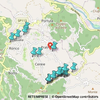 Mappa Frazione Pratrivero, 13835 Trivero BI, Italia (1.2205)
