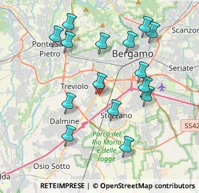 Mappa Via Muraschi, 24127 Bergamo BG, Italia (3.89533)