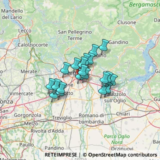 Mappa C. Comm. OrioCenter, 24052 Azzano San Paolo BG, Italia (8.978)
