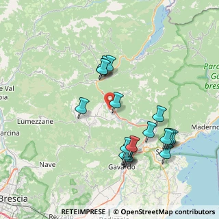 Mappa Via Polli, 25070 Sabbio Chiese BS, Italia (7.70944)