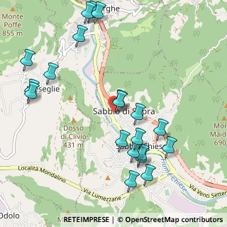 Mappa Via Polli, 25070 Sabbio Chiese BS, Italia (1.184)
