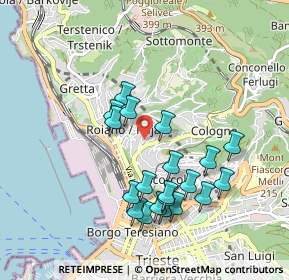 Mappa Via Commerciale, 34135 Trieste TS, Italia (0.897)
