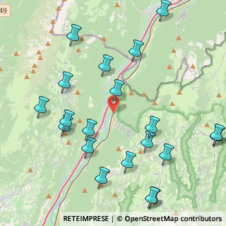 Mappa Sentiero Baden Powell, 37020 Brentino Belluno VR, Italia (5.08)