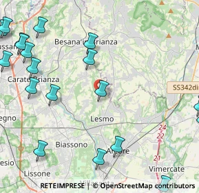 Mappa 20856 Correzzana MB, Italia (6.29)
