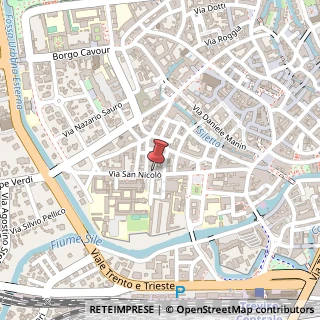 Mappa Via San Nicolò, 42, 31100 Treviso, Treviso (Veneto)