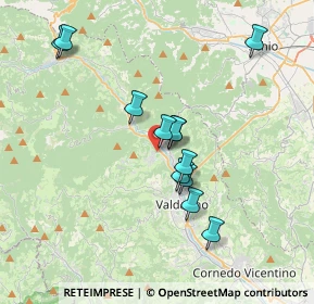 Mappa Via L. Marzotto, 36078 Valdagno VI, Italia (3.23083)