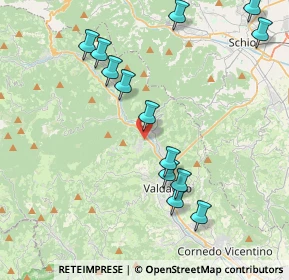 Mappa Via L. Marzotto, 36078 Valdagno VI, Italia (4.38)