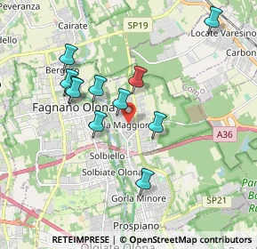 Mappa Via Giuseppe Mazzini, 21050 Gorla Maggiore VA, Italia (1.70273)