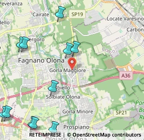 Mappa Via Giuseppe Mazzini, 21050 Gorla Maggiore VA, Italia (2.97091)
