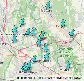 Mappa Via Giuseppe Mazzini, 21050 Gorla Maggiore VA, Italia (4.29368)
