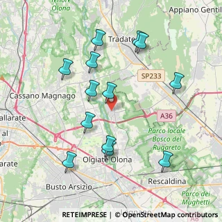 Mappa Via Giuseppe Mazzini, 21050 Gorla Maggiore VA, Italia (3.99)