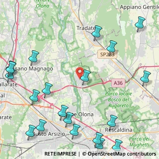 Mappa 21050 Gorla maggiore VA, Italia (6.324)