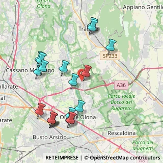 Mappa 21050 Gorla maggiore VA, Italia (4.472)