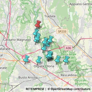 Mappa 21050 Gorla maggiore VA, Italia (2.67789)