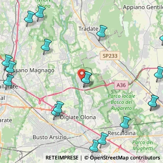 Mappa 21050 Gorla maggiore VA, Italia (6.39667)