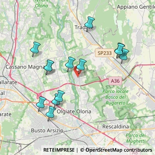 Mappa Via Adua, 21050 Gorla Maggiore VA, Italia (4.11846)